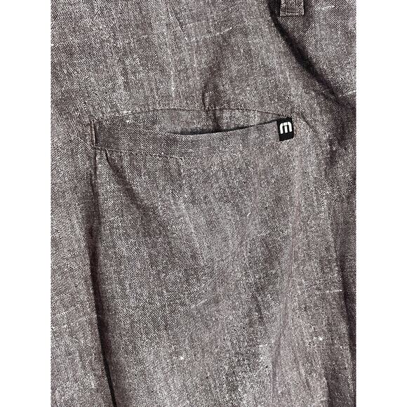 Travis Mathew Golf Shorts Mens 36 Gray Hybrid Performance Casual Pockets - Picture 6 of 8